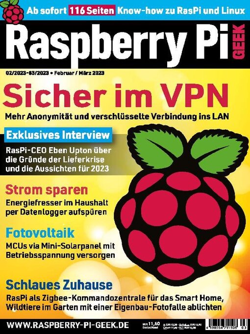 Title details for Raspberry Pi Geek by Computec Media GmbH - Available